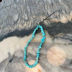 Free People Turquoise Beaded Wristband